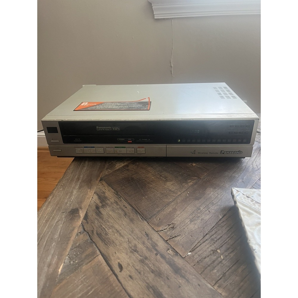 Panasonic Omnivision VHS Video Cassette Recorder PV-1535 VCR Untested - READ
